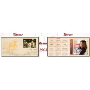 6 Dípticos de navideños 15 x 15 Rf2003